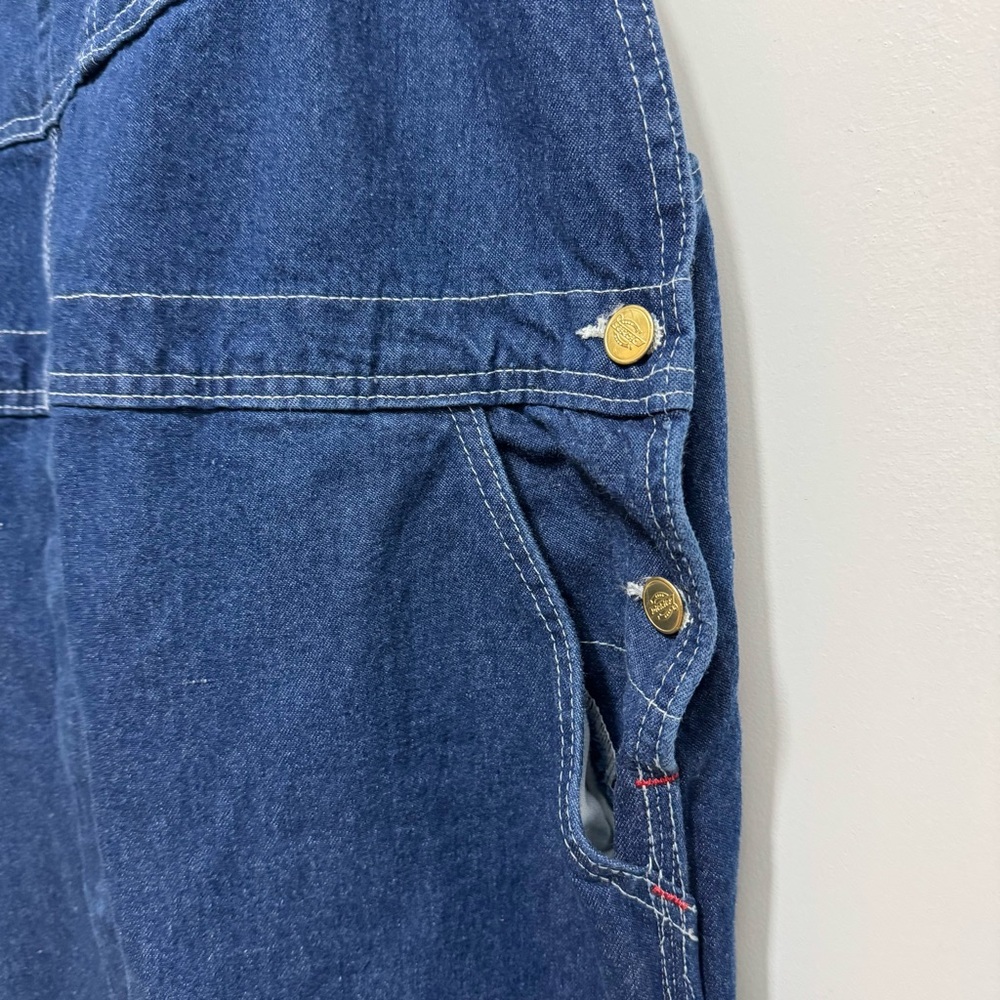 Dickies Denim Carpenter Overalls 40W 30L - Picture 5 of 11
